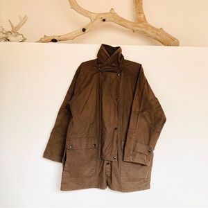 Vintage Oilskin Field Jacket